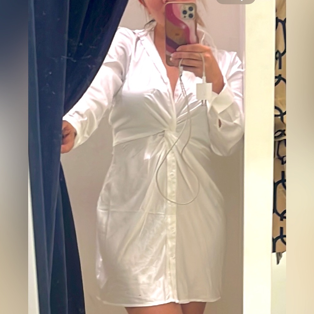 White dress brand new